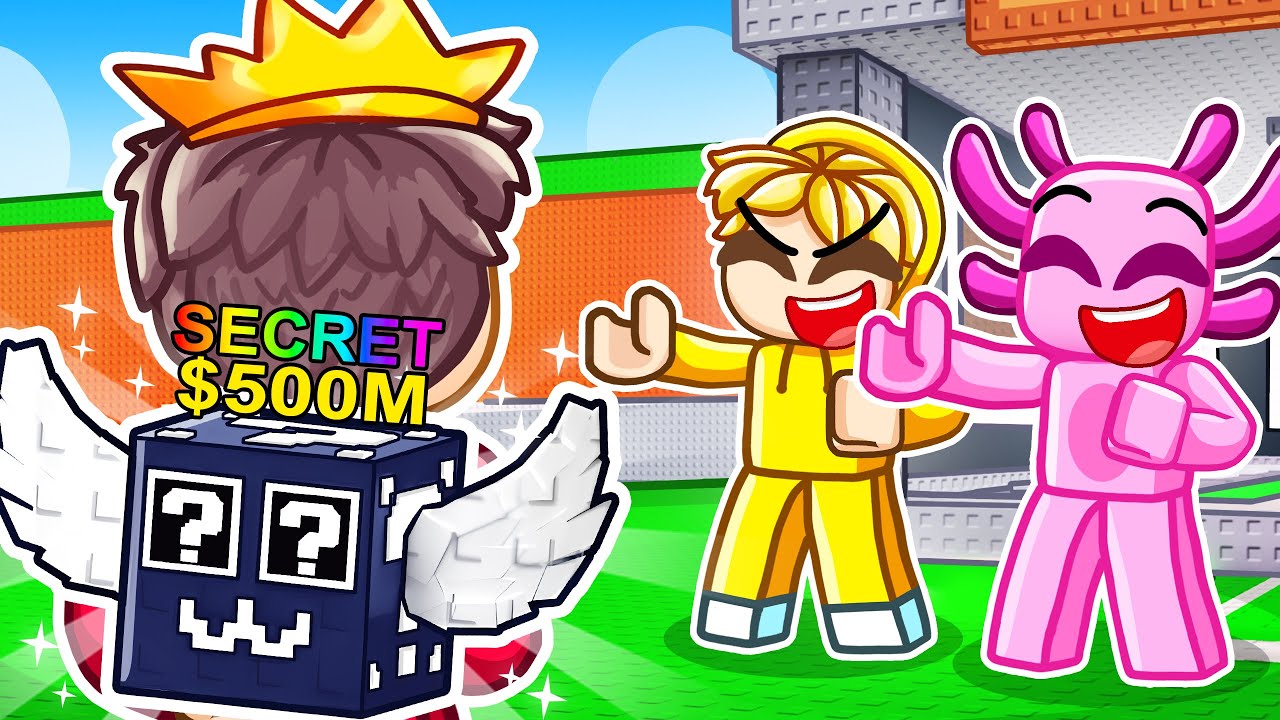 I Pretended To Be A NOOB Then Opened 100,000 Lucky Blocks in Steal a Brainrot…