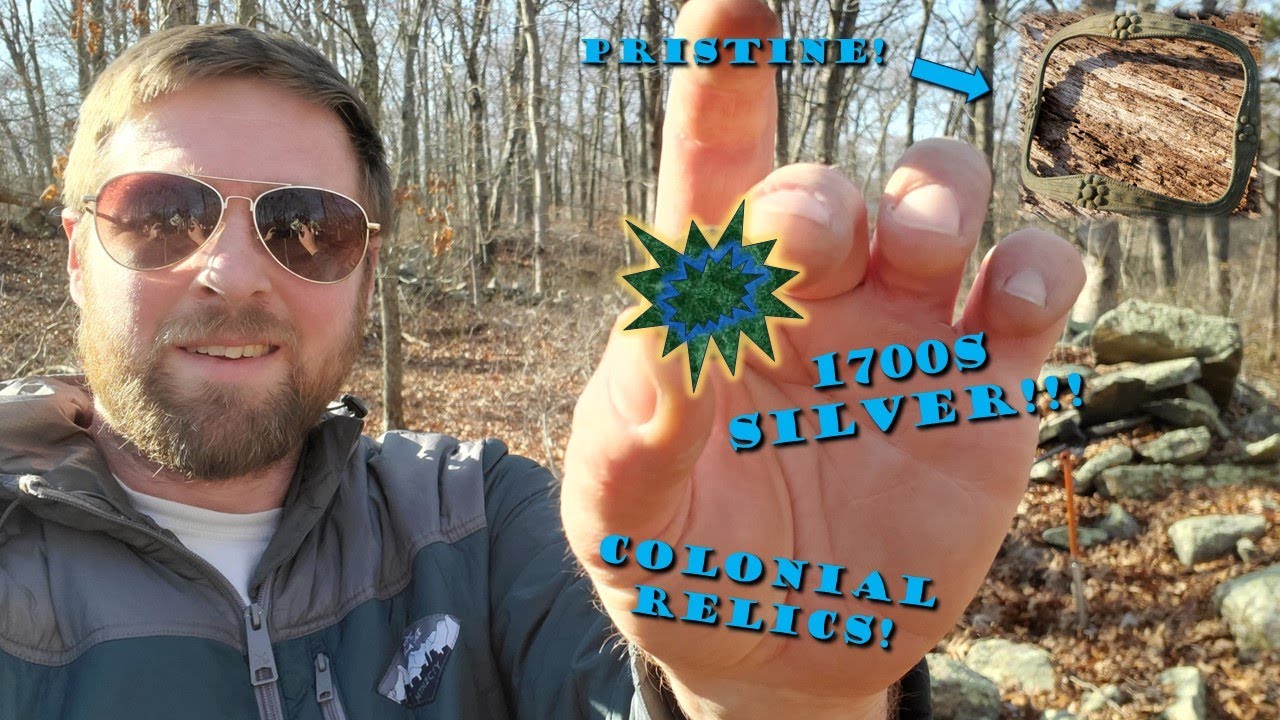 Metal detecting the site of INCREDIBLE 1700s COIN SPILL yields SILVER and amazing colonial relics!