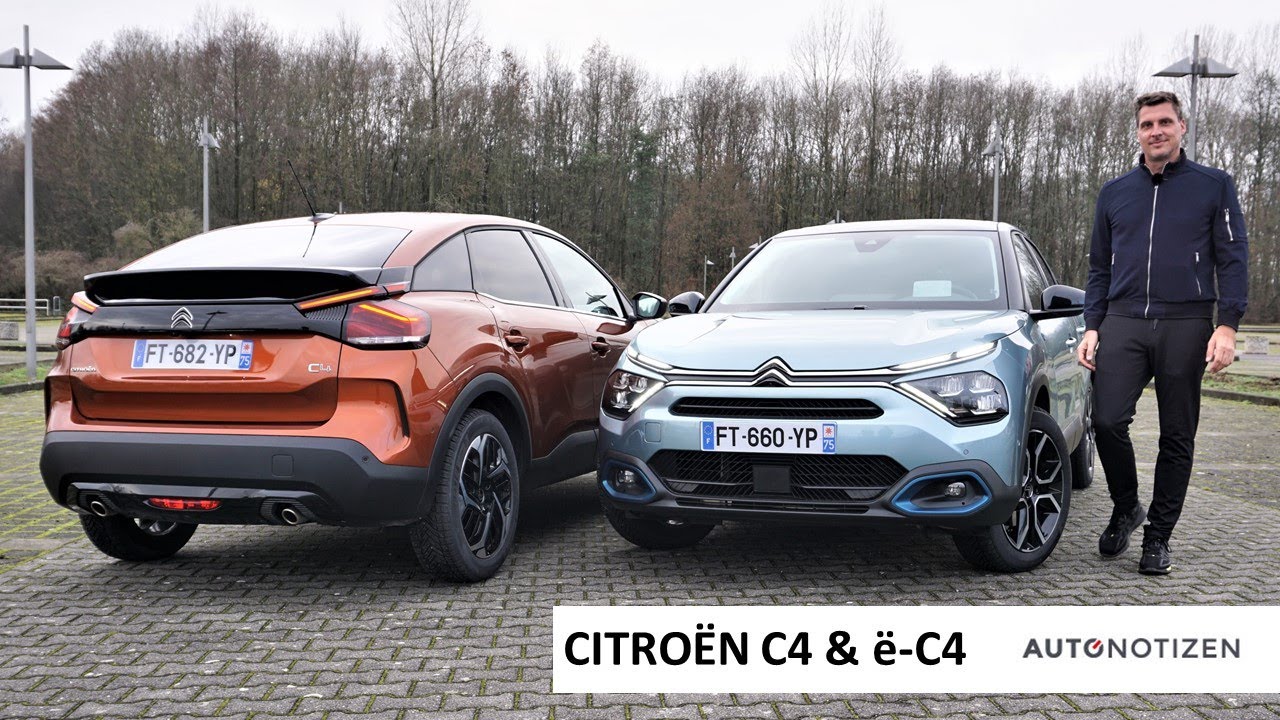 2021 Citroën C4 vs. ë-C4: Elektro oder Benziner? Review, Test, Fahrbericht