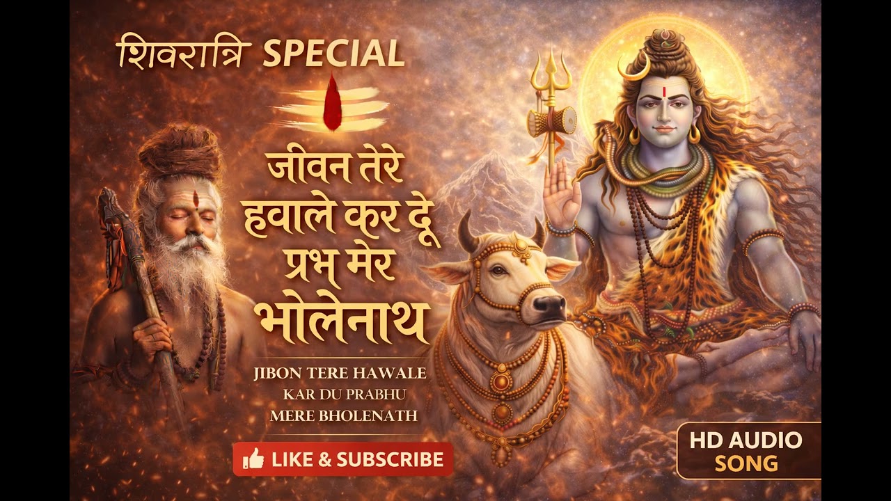 JIBON TERE HAWALE KAR DU  PRABHU MERE BHOLENATH|BHOLENATH TOP BHAKTI BHAJAN SONG IN HINDI,HARYANVI.
