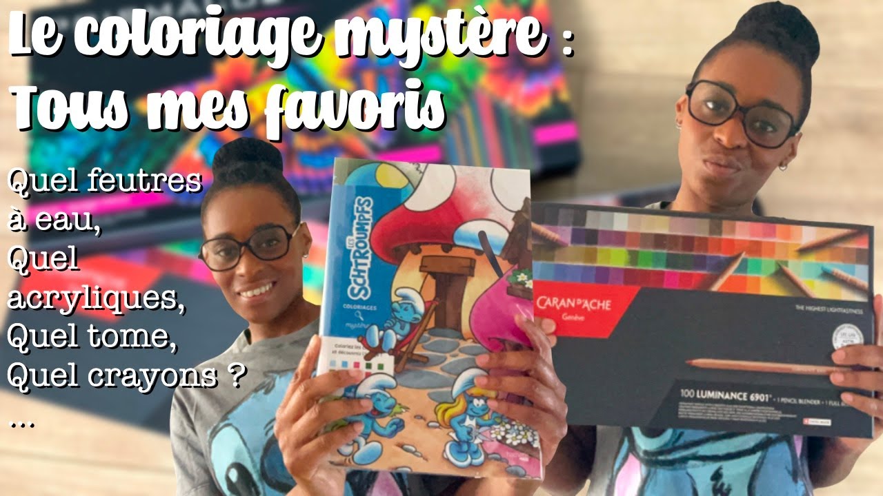 Débuter dans le Coloriage mystère avec quoi ? Tous mes favoris 😍