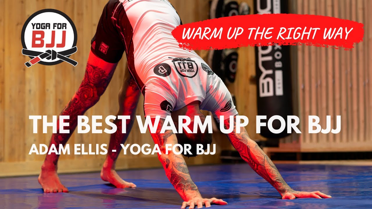 The Best Way To Warm Up For Jiu-jitsu - Yoga for BJJ Warm Up Class With Stretches