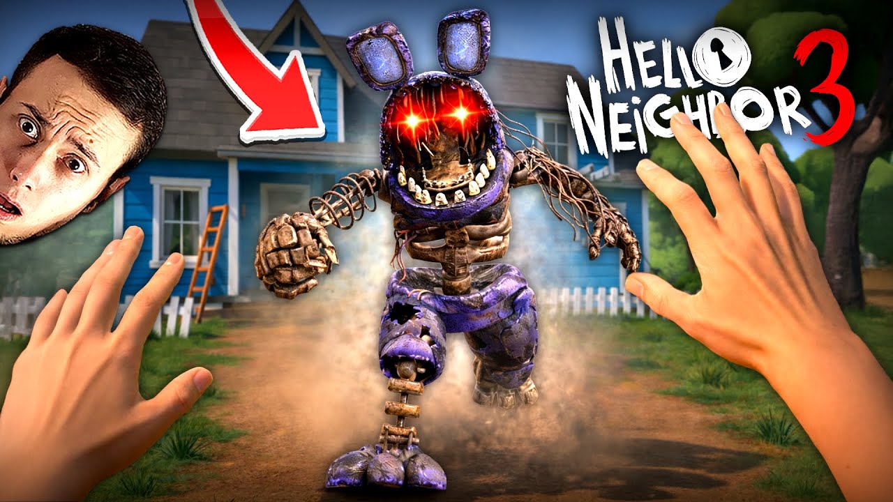 HELLO NEIGHBOR&hellip; dar Vecinul e WITHERED BONNIE
