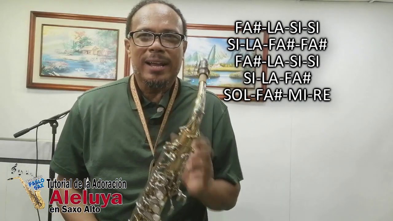 TUTORIAL ALELUYA EN SAXO ALTO