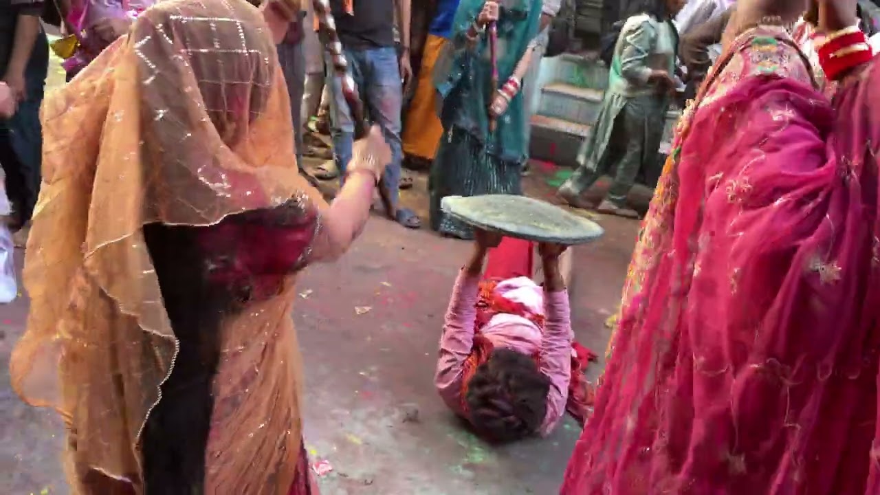 Lathmar Holi Barsan..❤️✨#barsana #holispecial #lathmaarholi #vrindavan #2026short 
