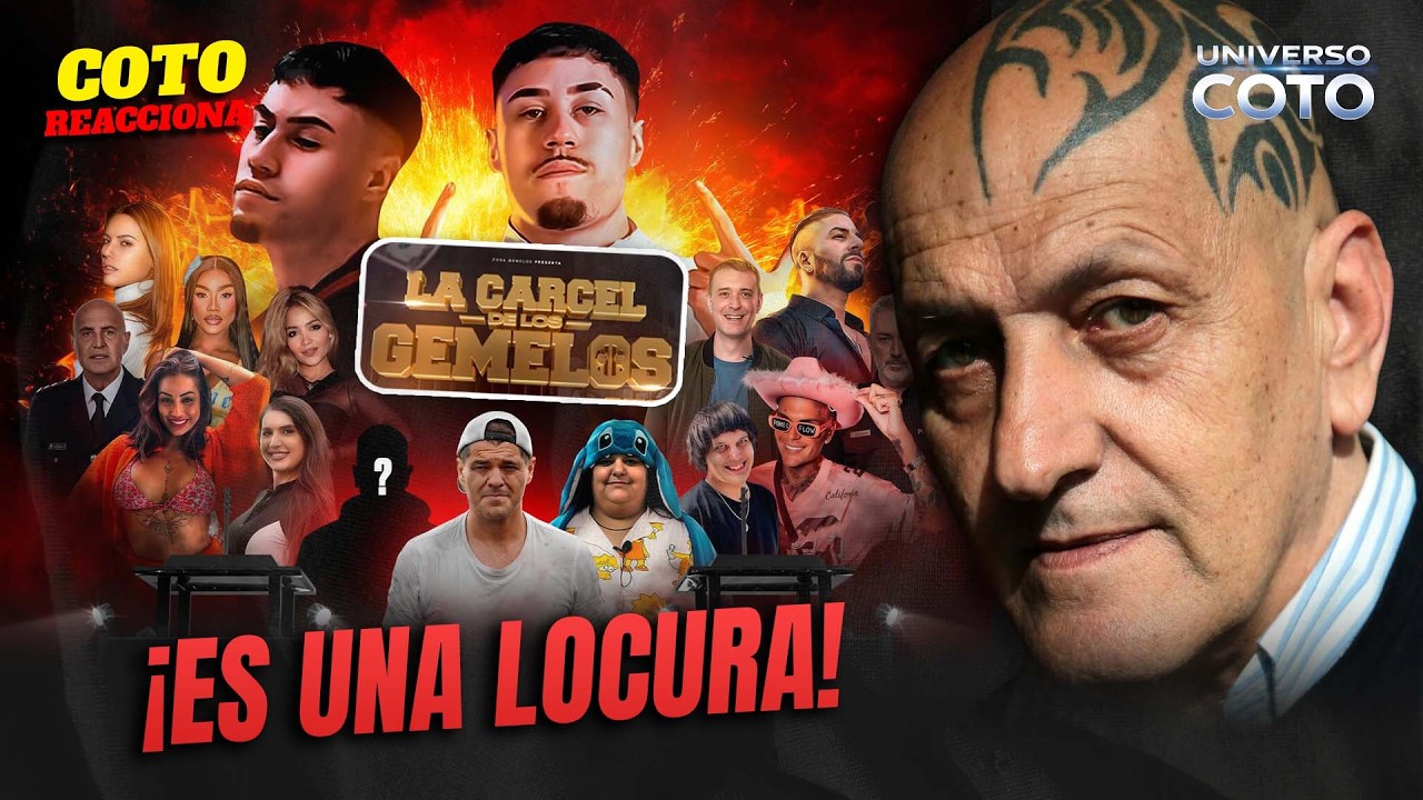 Coto Matamoros reacciona al estreno de la CÁRCEL de los Gemelos (y a Mortadelo policía)
