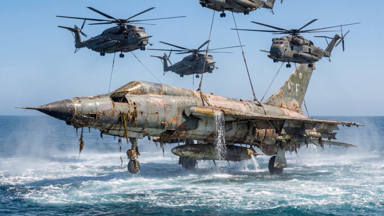 Recovered from the Seabed &ndash; F-105 Thunderchief Completely Restored!