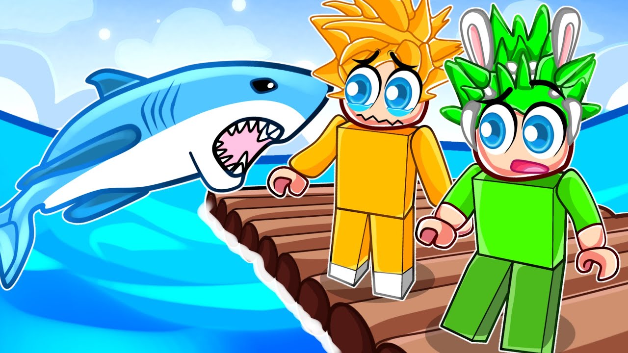entkomme dem HORROR HAI in Roblox