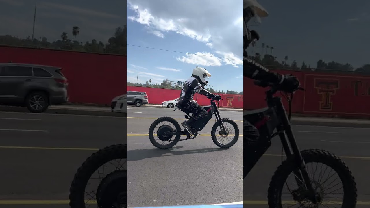 This Electric Motorcycle is INSANE! #shorts