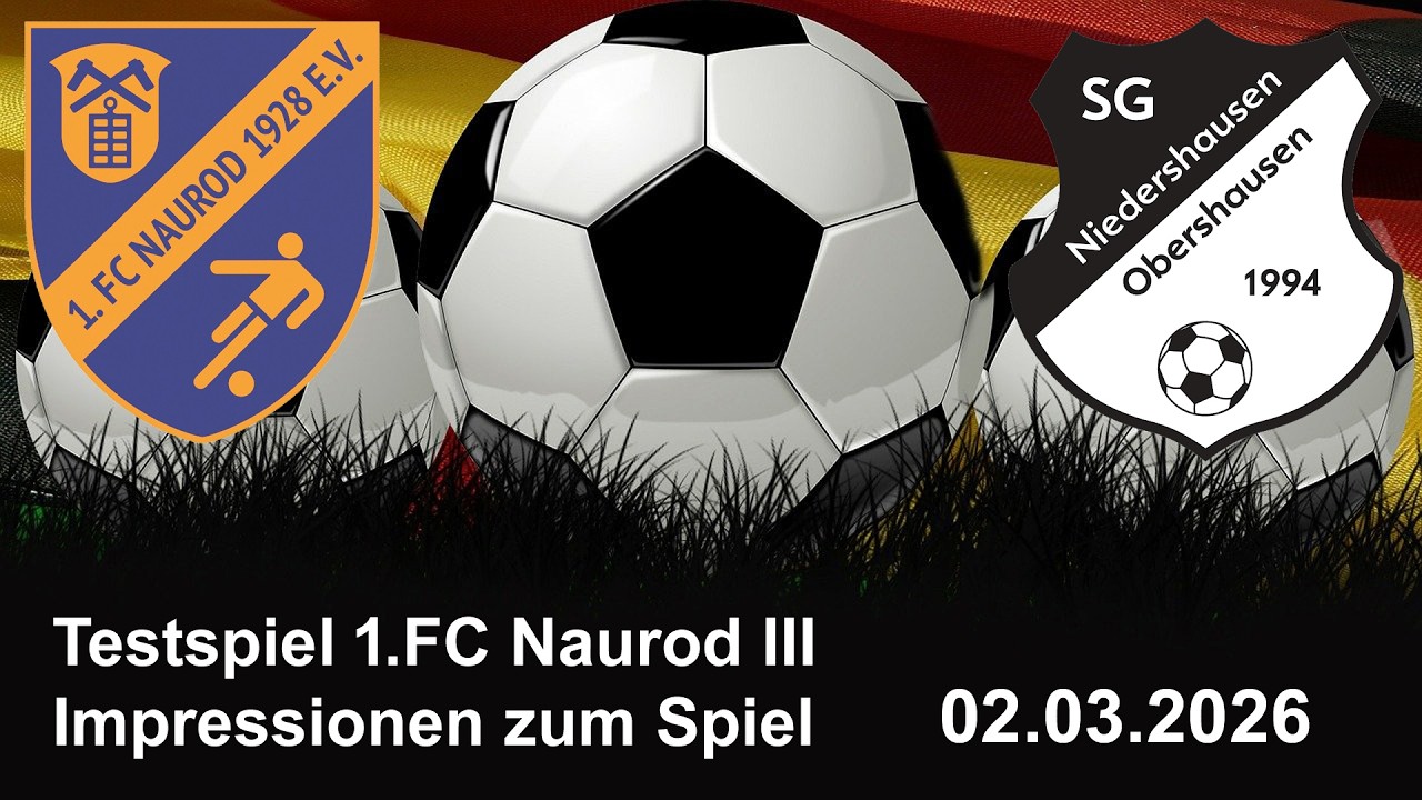 Impressionen vom Testspiel 1.FC Naurod gegen SG Niedershauen