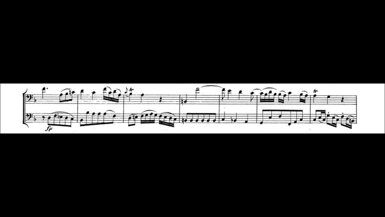 W.A. Mozart: Sonata for Bassoon and Cello, K.292(196c) (Sheet + Audio)
