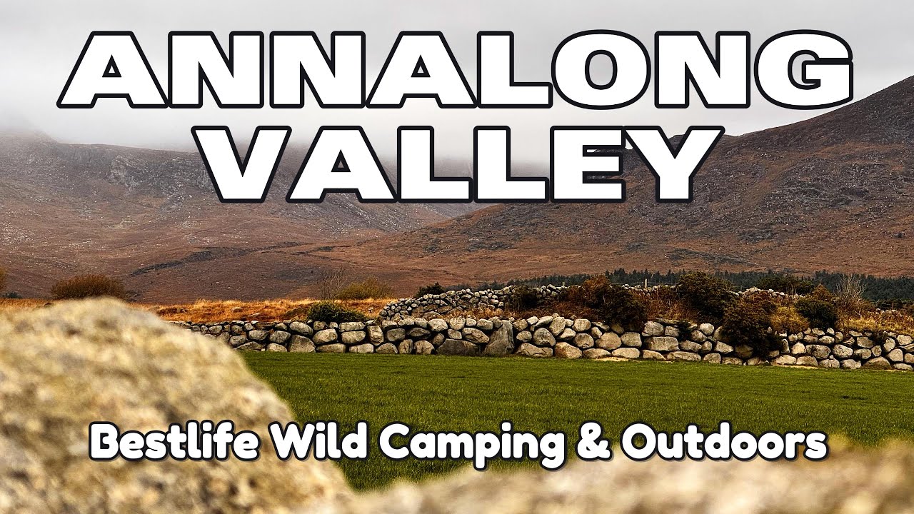 Annalong valley wild camp, Mourne Mountains Co.Down. Spirit burner stove cooking.