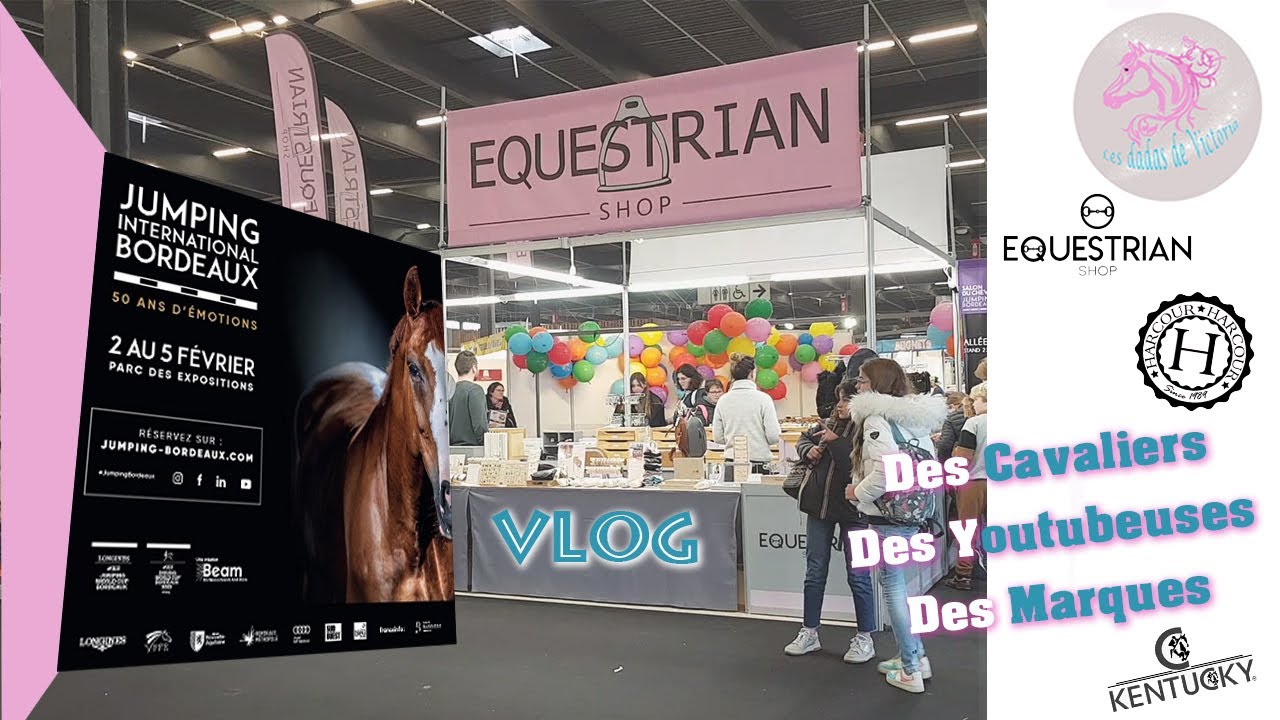 Jumping Bordeaux 2023 🐴  1ère partie  {VLOG}