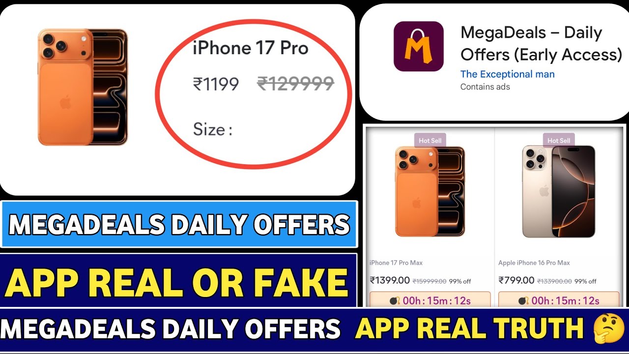 Is the Megadeals daily offers App Legit? Expert tips to protect yourself!