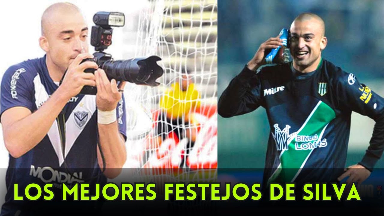 MEJORES FESTEJOS de GOL del PELADO SILVA en el FUTBOL ARGENTINO