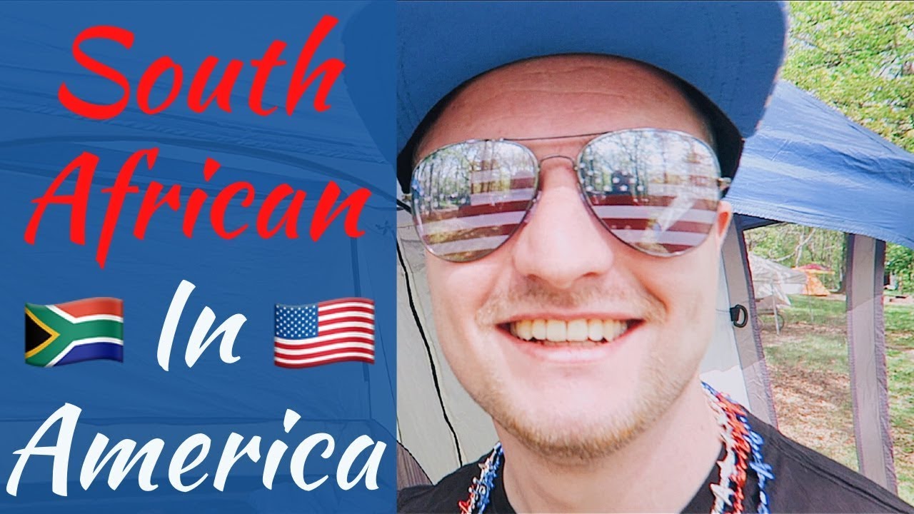 South African has Americanized Himself!! 🇿🇦🇺🇸