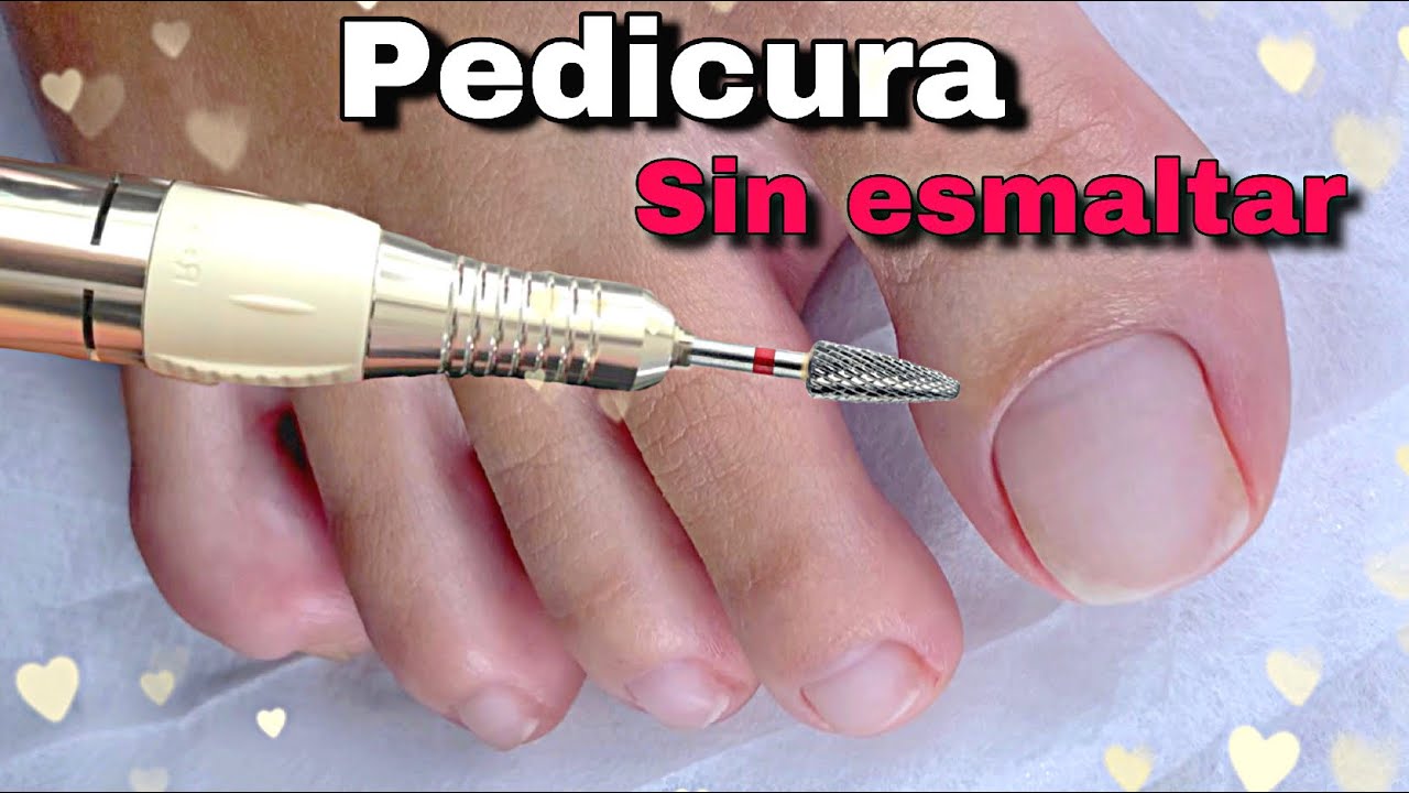 Pedicura con torno | como quitar el esmalte sin daños?| utilizando brocas