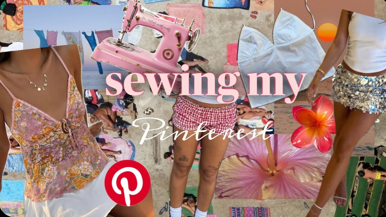 Sewing My Dream Pinterest Clothes | Thrift flips, altering & chitchat 💕🌺