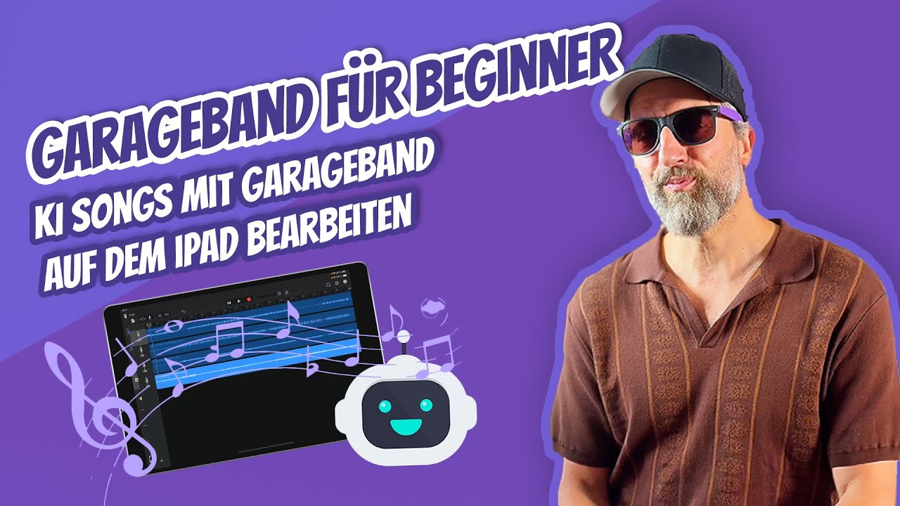 KI Songs mit GarageBand auf dem iPad bearbeiten