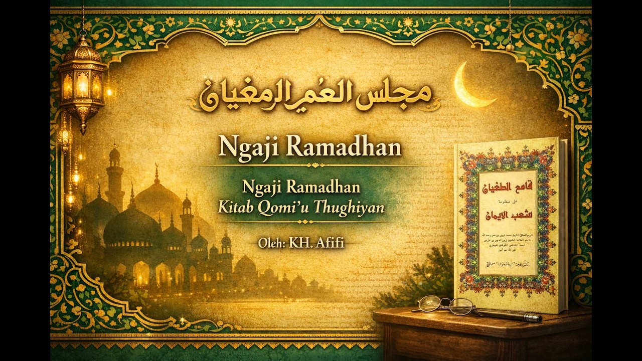 Ngaji Ramadhan Kitab Tafsir Qomi'u Tughiyan