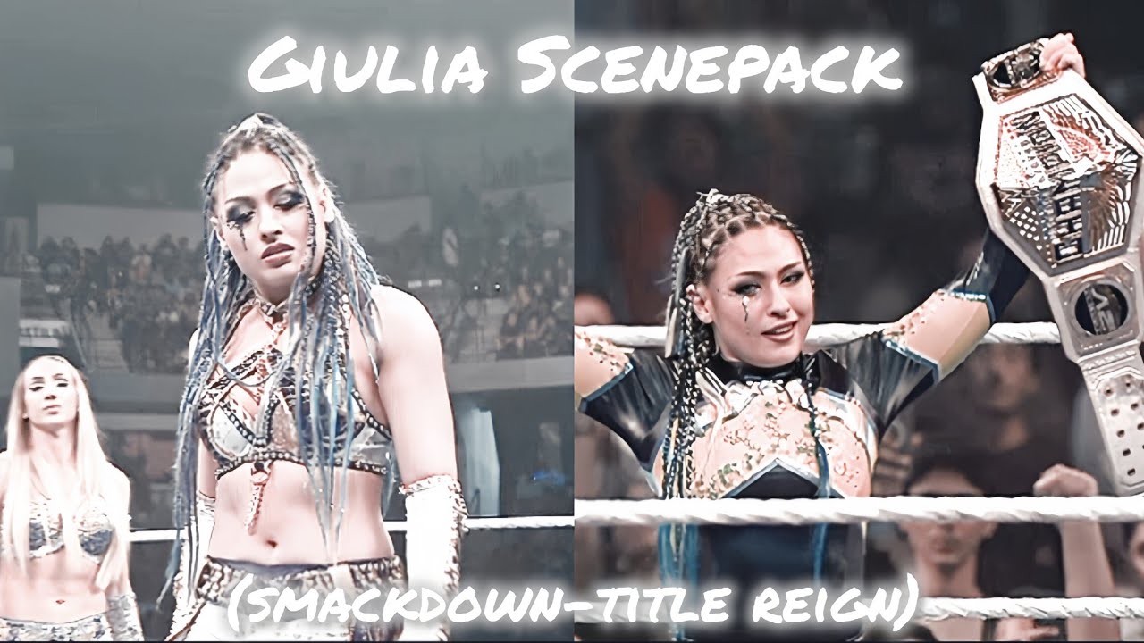 Giulia (WWE) Scenepack / editing clips ! 
