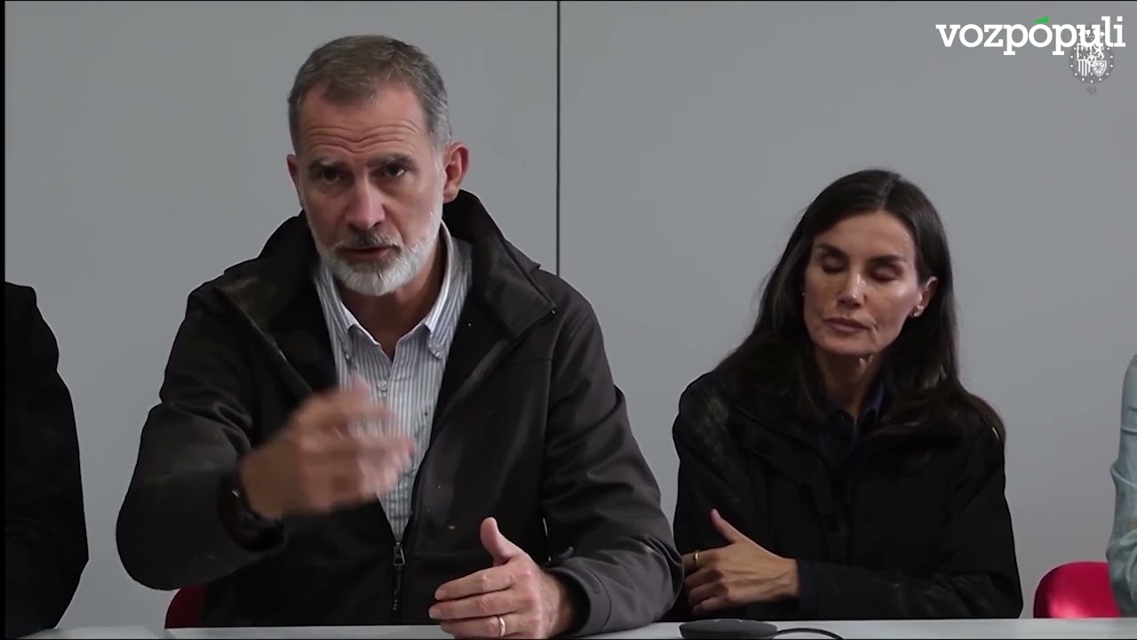 Las palabras del Rey Felipe ante Sánchez y Mazón tras lo sucedido en Paiporta