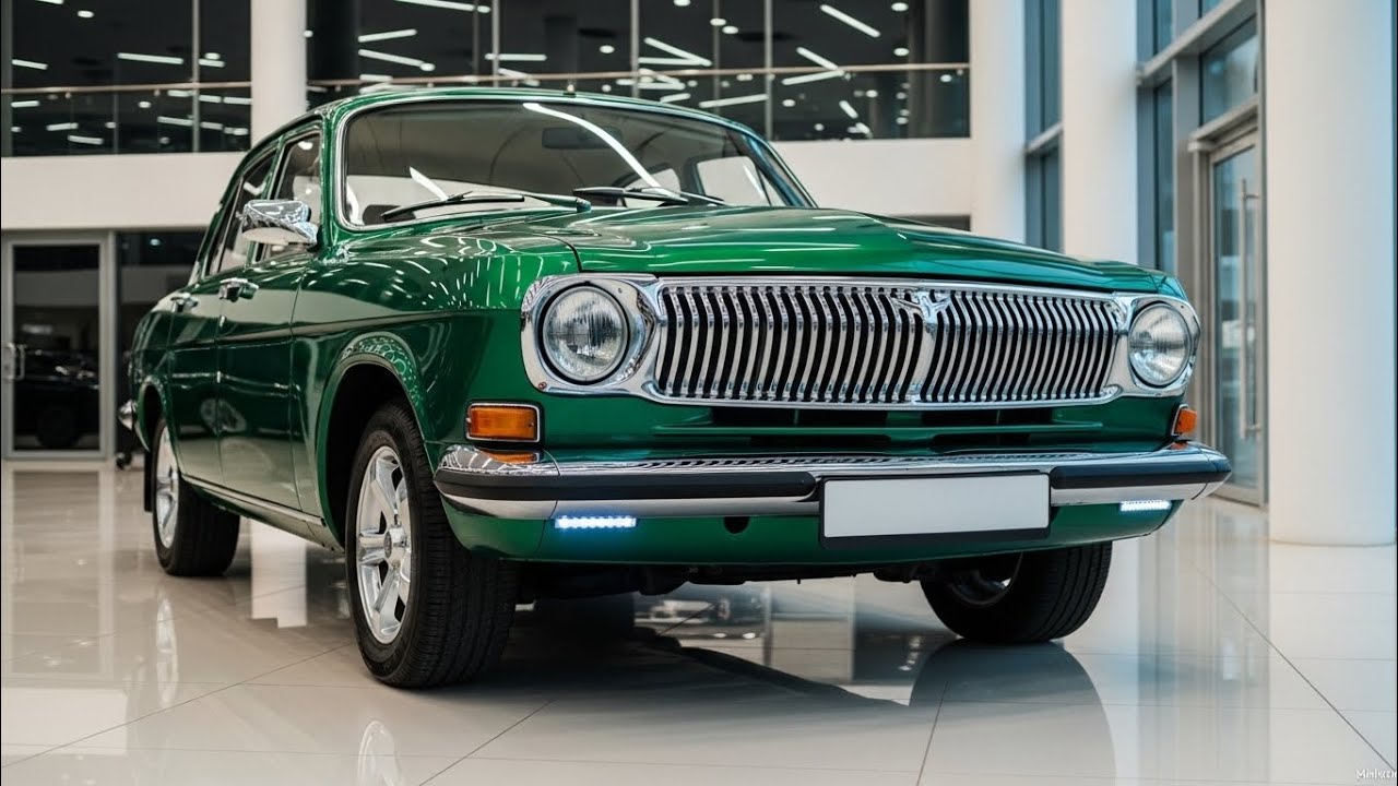 GAZ Волга 2026 Возвращение Легенды 🚗 Полный Обзор Классики Будущего