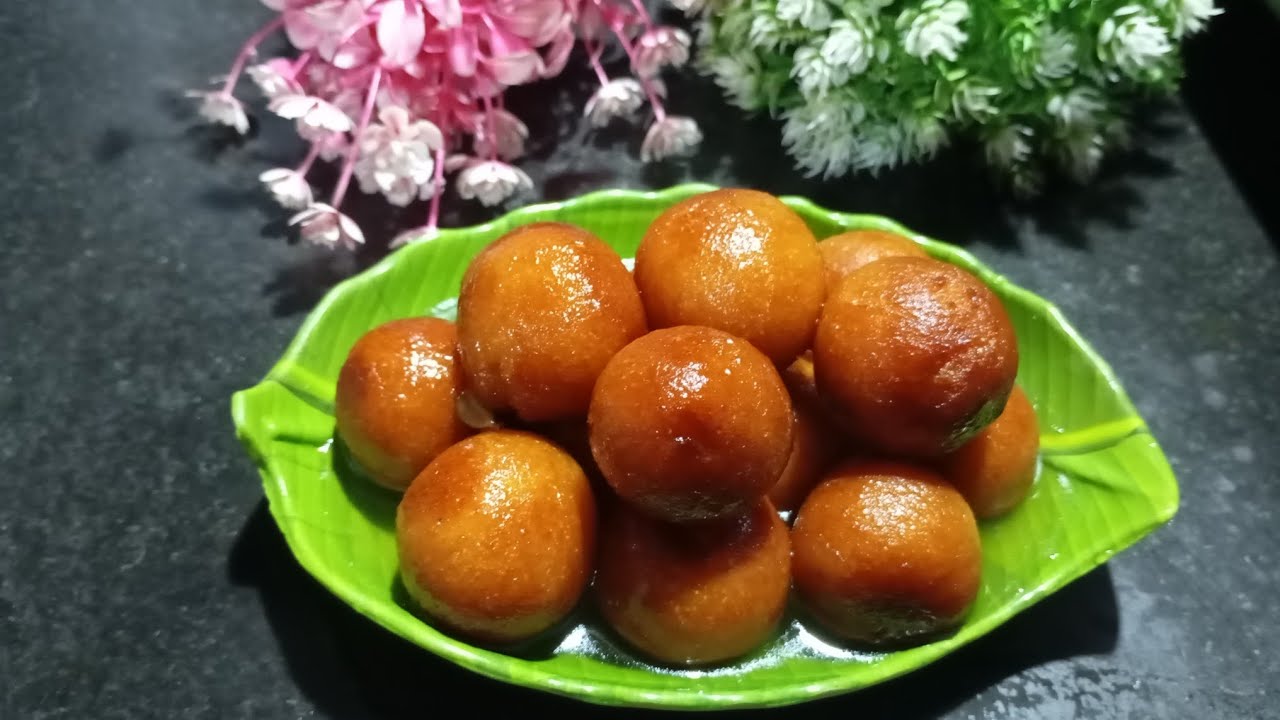 খুব সহজে বড়িতে বানিয়ে খান গোলাপ জাম একদম দোকানের মতো