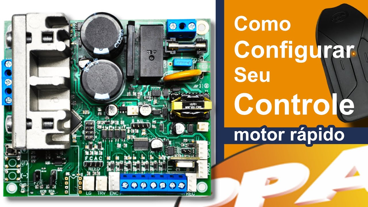 Como cadastrar controle PPA motor rápido a22455 Triflex PPA FULL 2023