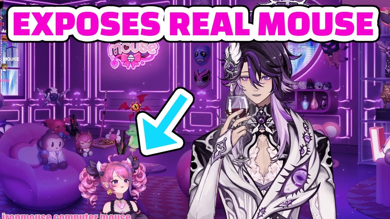 Bubi Takes Over Ironmouse Stream with a new Model