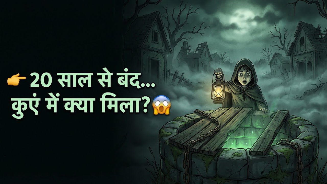 “20 Saal Se Band Gaon Ka Kuan 😱 | Jo Sach Mila Usne Sabko Hila Diya | Horror Crime Story”