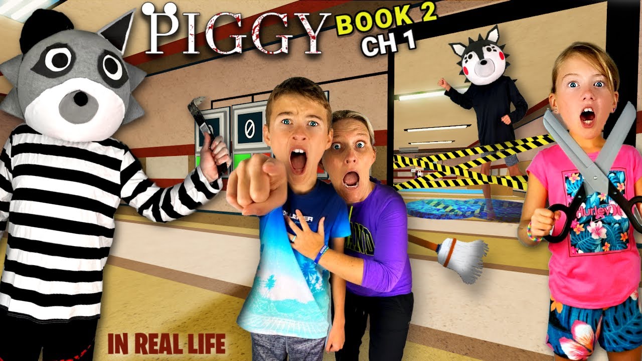 Escape Roblox Piggy In Real Life Book 2 Chapter 1: Alleys!!!