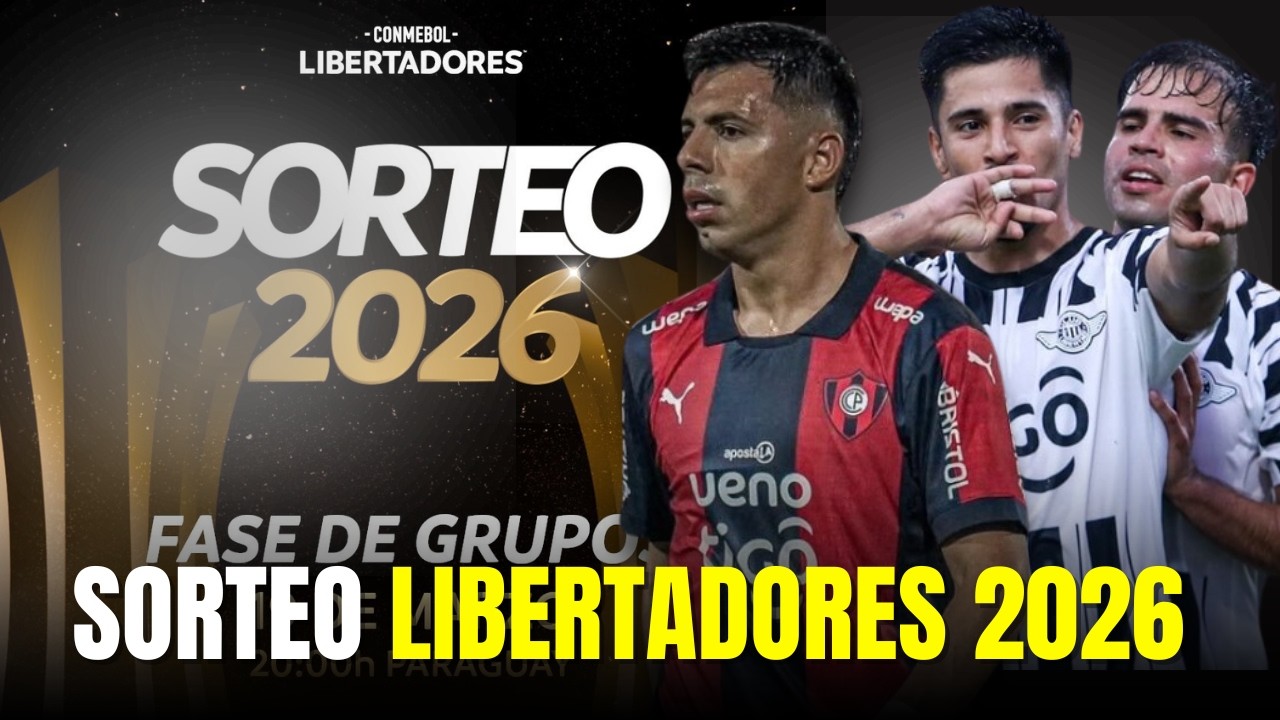 Atención Cerro: ¿Cuando es el sorteo de la Libertadores 2026?