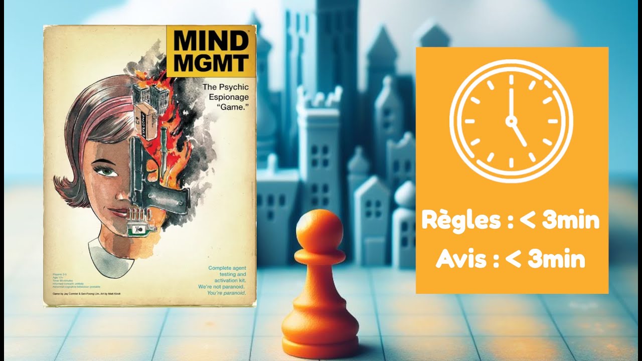 Mind MGMT - Survol et avis en moins de 6 minutes