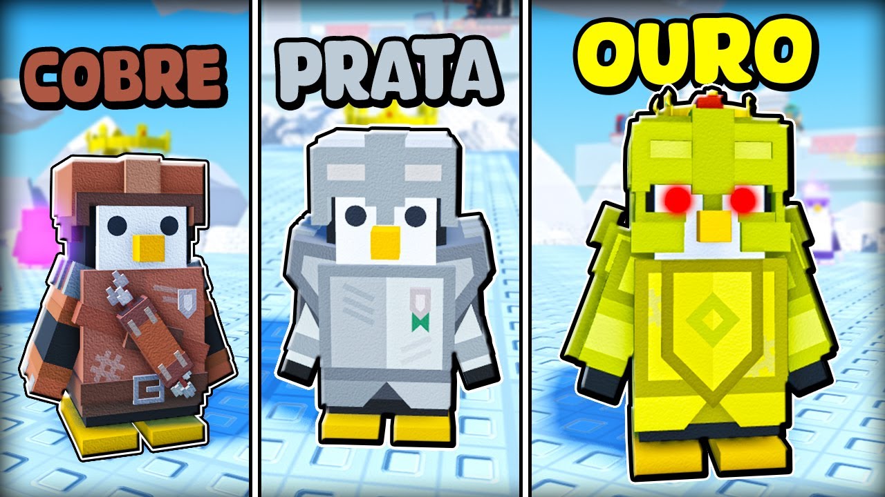 FIZ ISSO E GANHEI ESSES PINGUINS SECRETOS DE GRAÇA NO KNOCKOUT!!!!