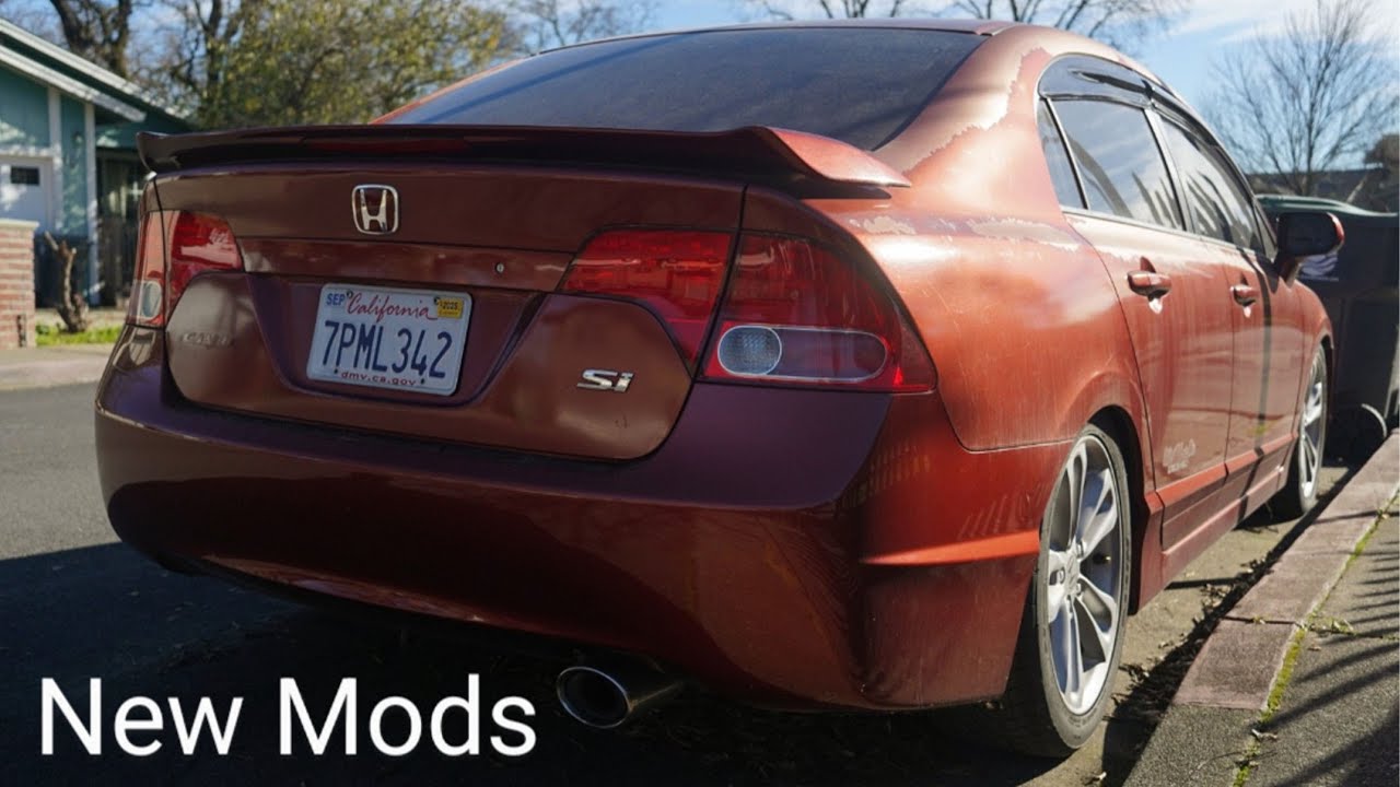 K24 Civic Si New Mod List and First Look