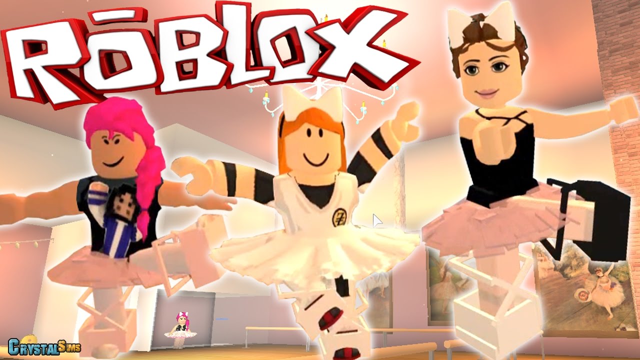 UNA PROFESORA DE BALLET EXTRAÑA | ROYAL BALLET ACADEMY ROBLOX | CRYSTALSIMS