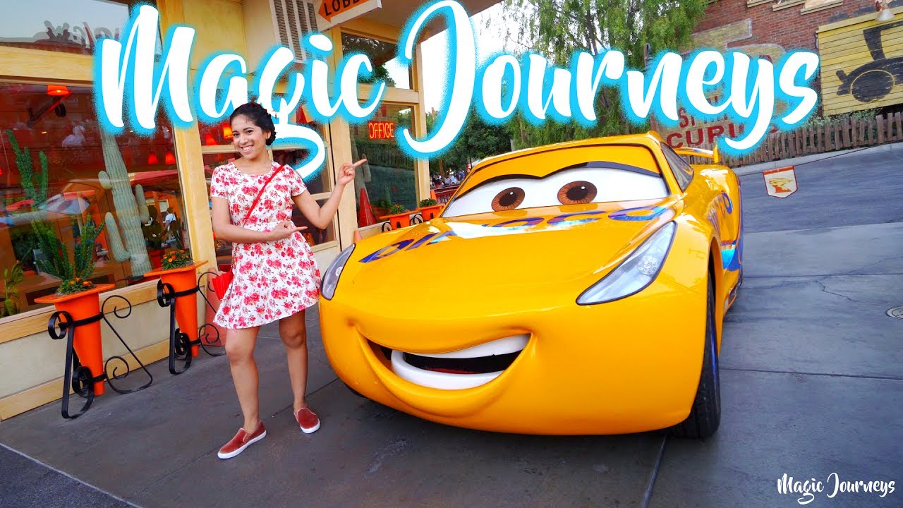 Meeting Cruz Ramirez in Carsland and lunch at Flos V8!