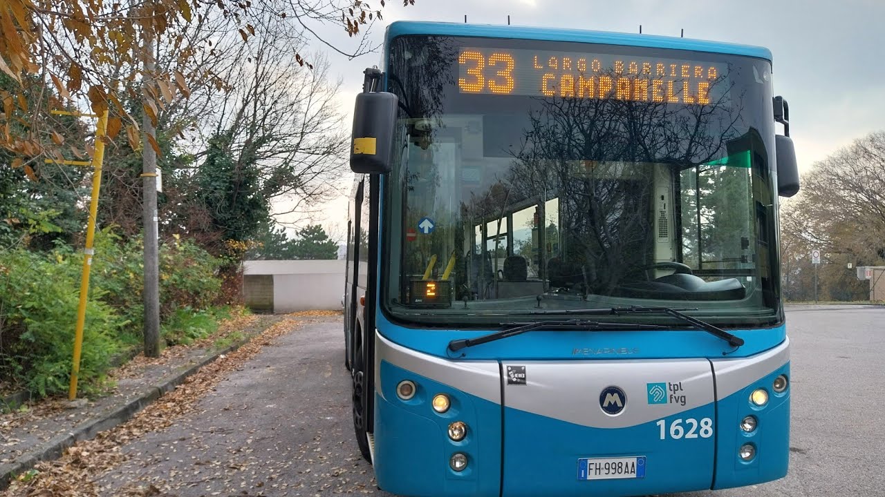 Trieste linea 33: largo Barriera - Campanelle (giro limitato al ponte)