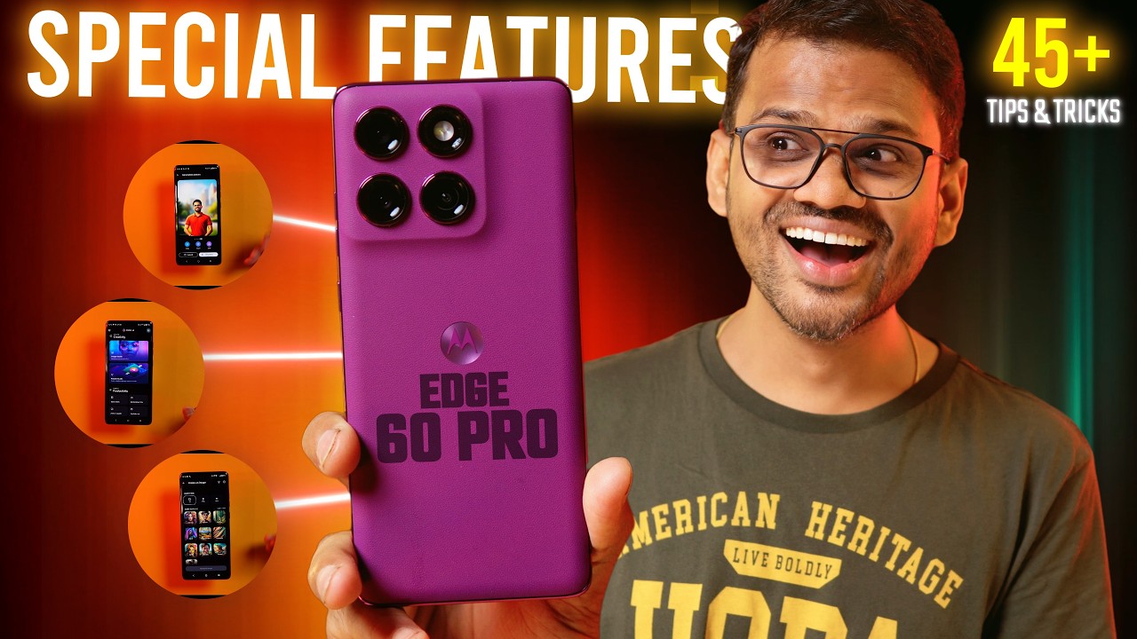 Moto Edge 60 PRO Tips & Tricks 45+ 💥 Moto Edge 60 Pro Review