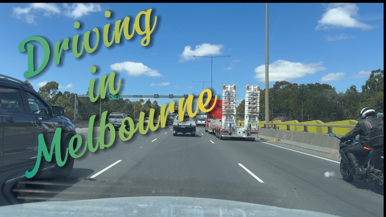 Driving in Melbourne – Blue Skies in Melbourne