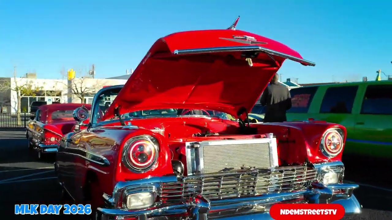 Las Vegas MLK DAY 2026 Car Show (lowriders and big wheels)