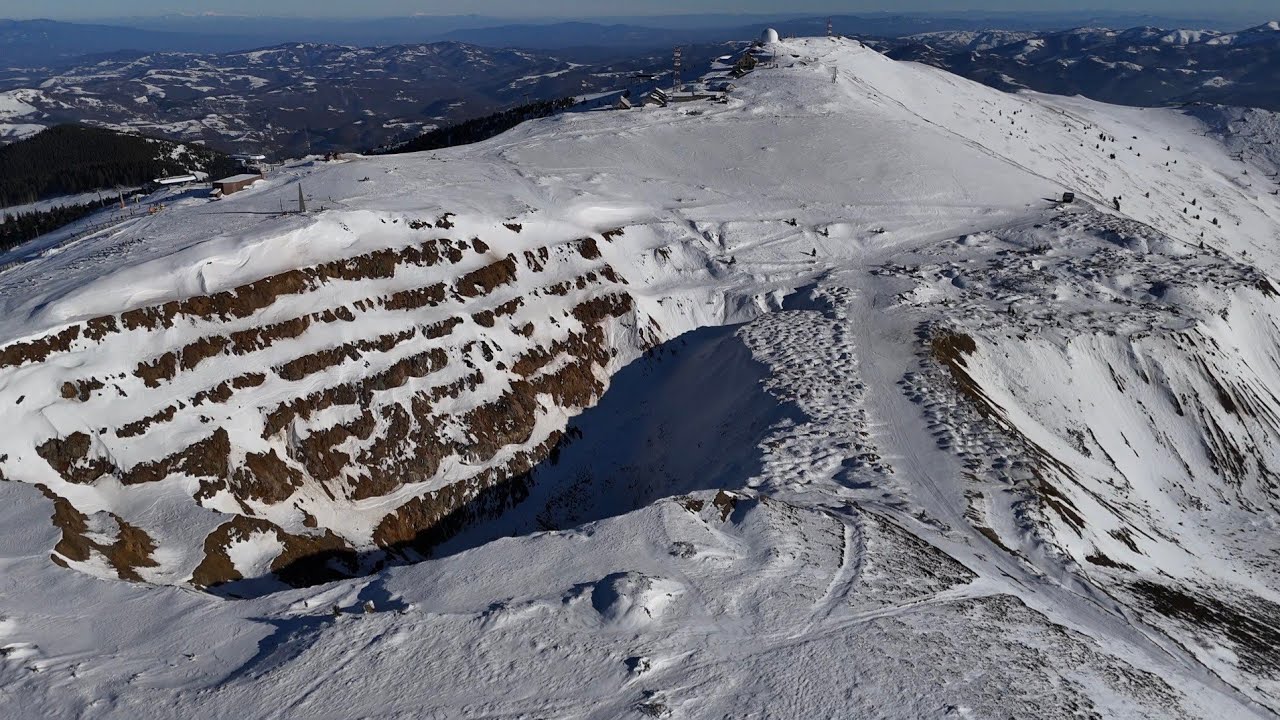 Kopaonik - Vikend naselje Treska, Sunčani Breg, Ski centar Duboka 1 i Centar - dron snimak