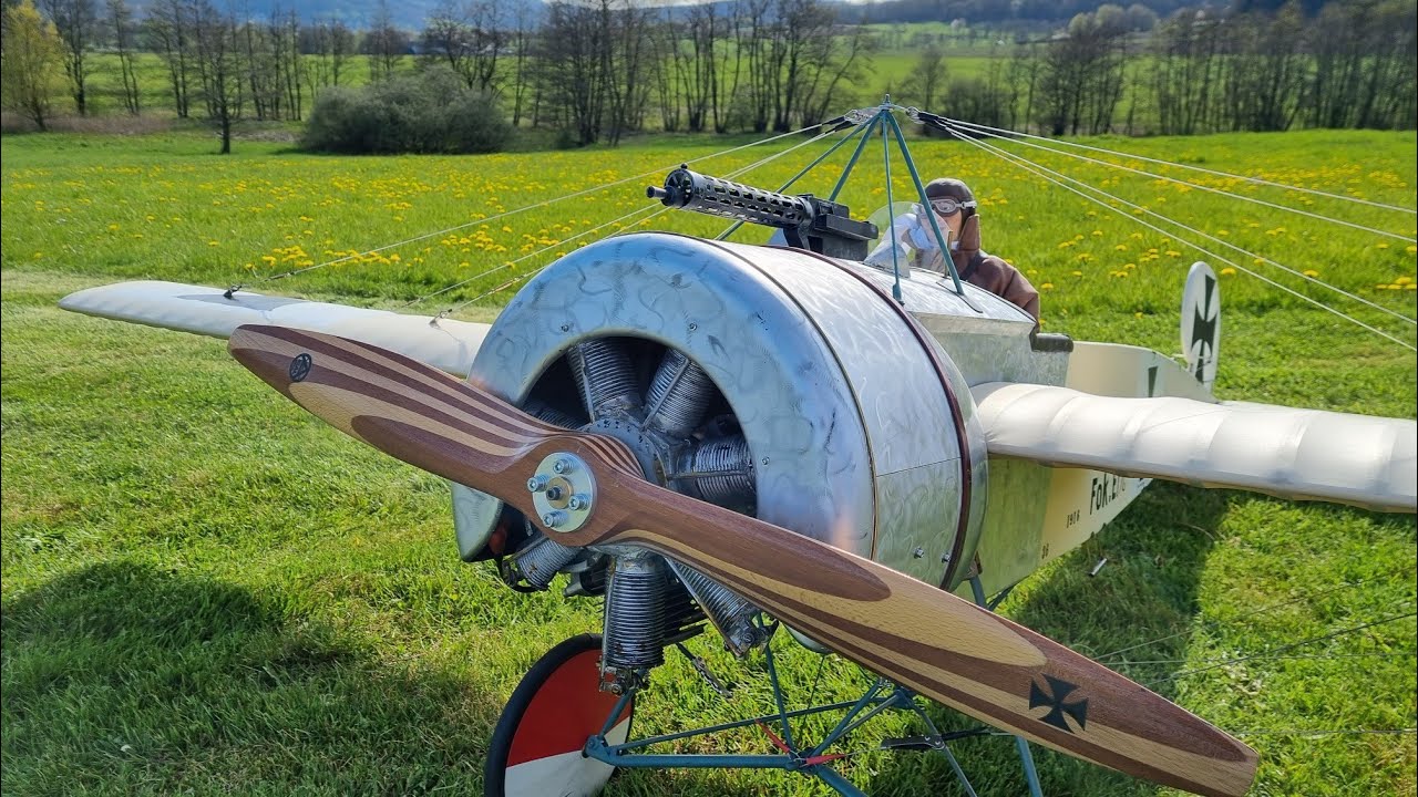 Fokker Eindecker E.I  3,26m Spw. von Hobbykeller Modellsport