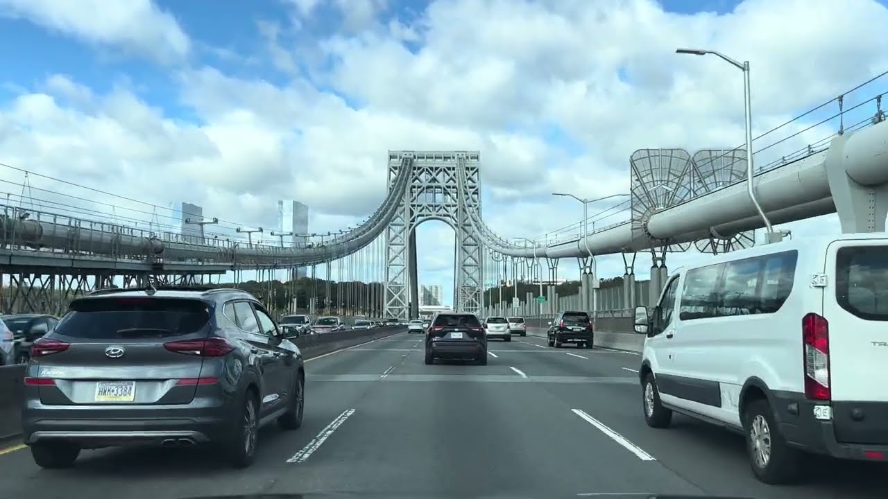 Driving from Westchester County to South Jersey via NJ Turnpike 4K
