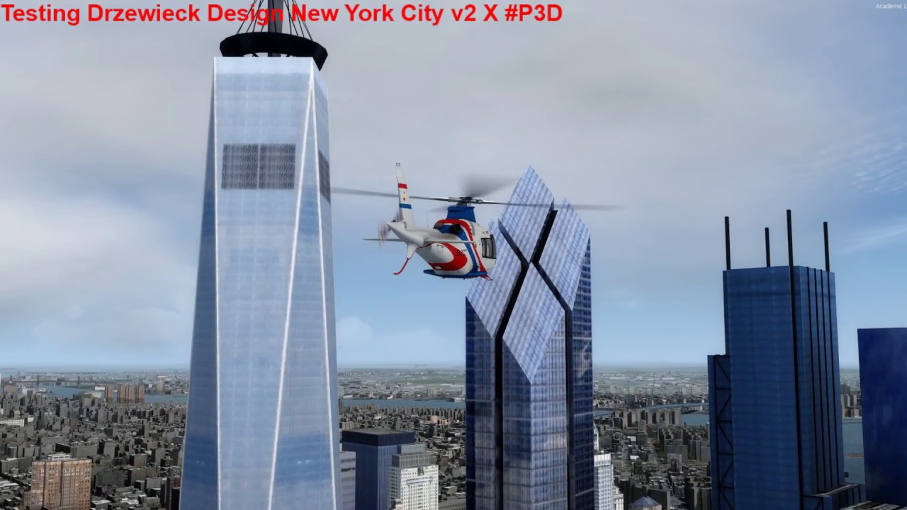 Testing Drzewiecki New York City v2 X #NYC #P3D