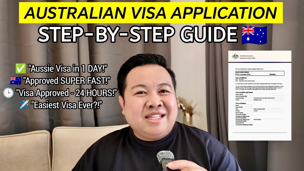 HOW TO APPLY FOR AUSTRALIAN VISA (step-by-step guide) | JM Banquicio