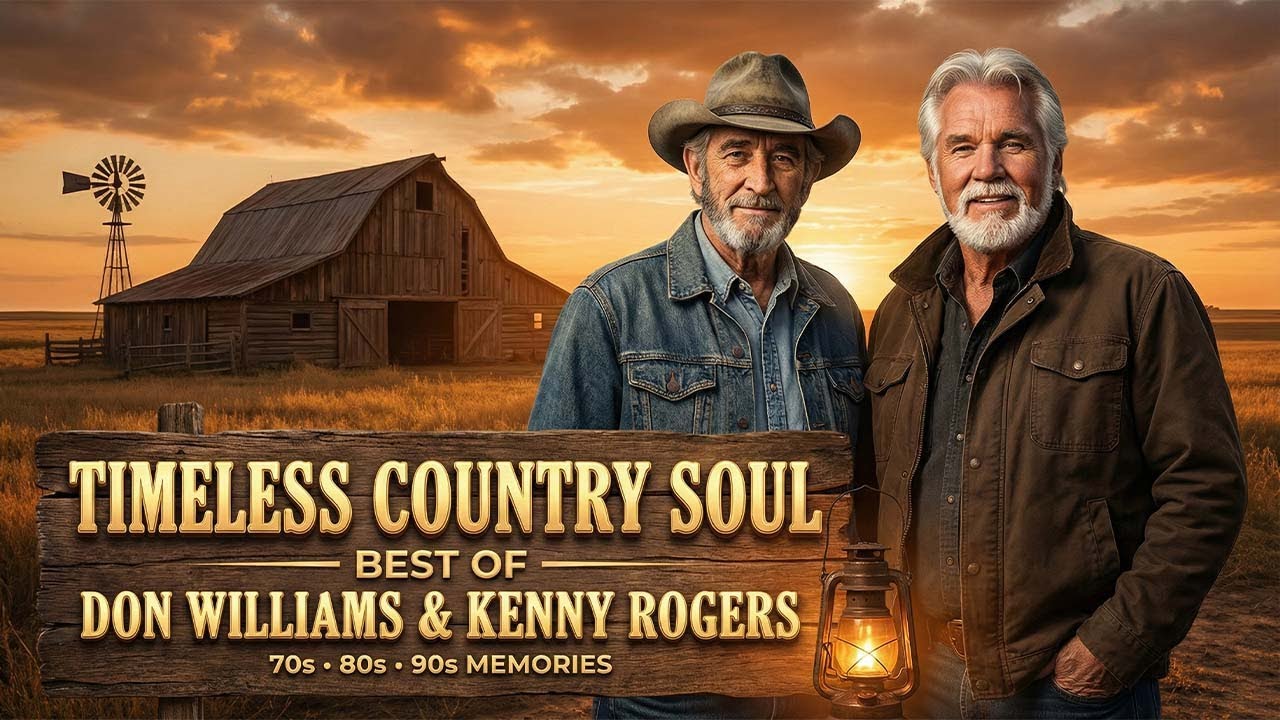 Country Music Legends Collection 🤠 Don Williams & Kenny Rogers | Greatest Classic Hits