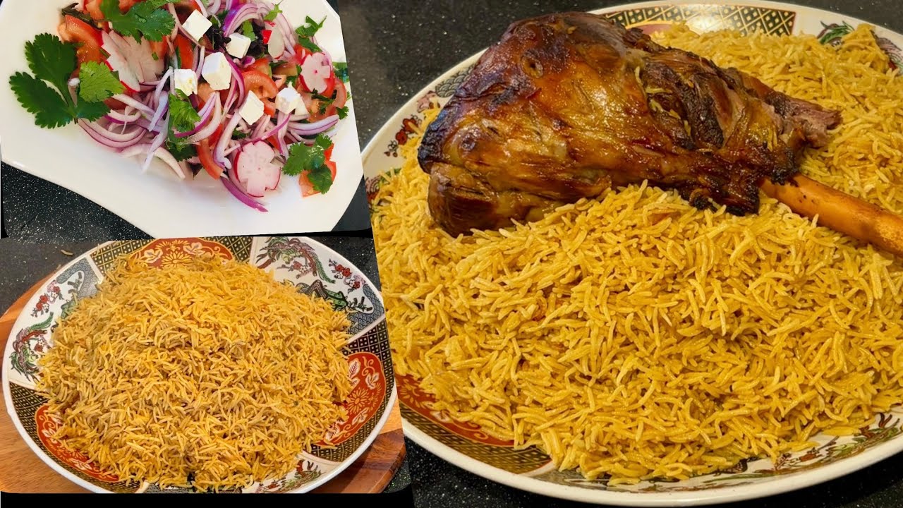 Delicious Lamb Leg with Rice Palau #ماهیچه_پلو #پلو به این خوشمزه گی تا حالا نوش جان کردین؟👌🏻💯💞