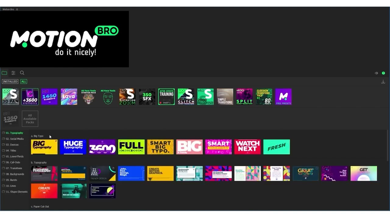 MOTION BRO VIDEO DE APRESENTA&Ccedil;&Atilde;O